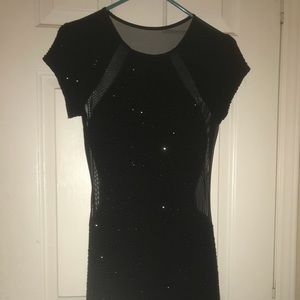 Sparkly Black Dress